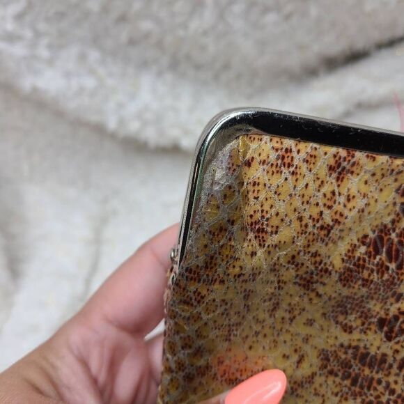 HOBO‎ Lauren Double Frame Desert Tie-dye Wallet - Picture 5 of 9